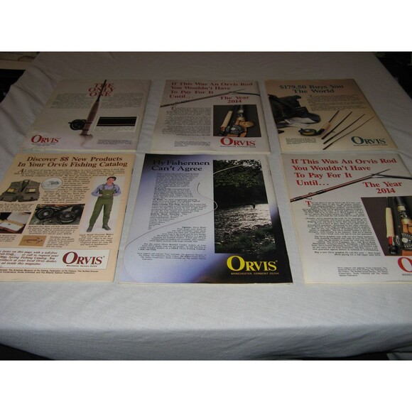 Lot Of 6 Different Fly Fisherman Magazine From 1988 Trout Orvis Fishing Reels - Picture 4 of 4